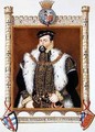 Portrait of William Herbert 1st Earl of Pembroke from Memoirs of the Court of Queen Elizabeth - Sarah Countess of Essex