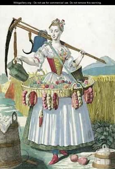 A Peasant Woman - Martin Engelbrecht