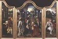 Triptych Adoration of the Magi Nativity and Rest on the Flight into Egypt - Cornelis Engelbrechtsen