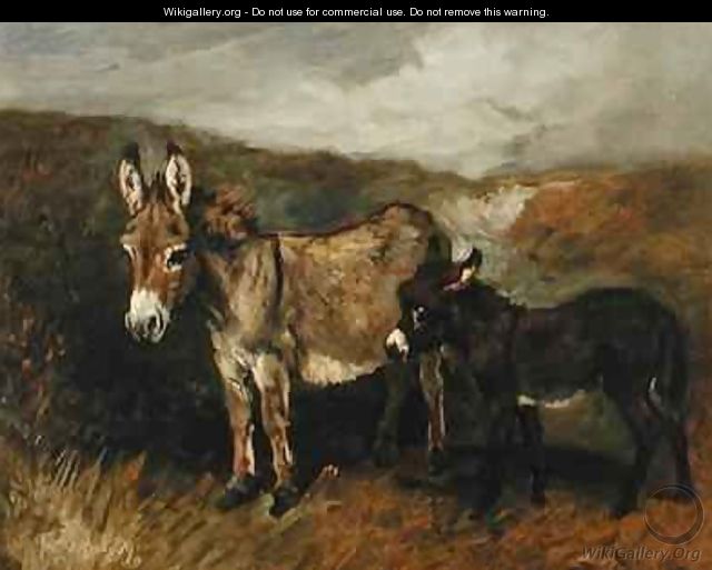 Donkeys out on the Moor - John Emms