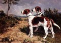 Two Hounds in a Landscape 2 - John Emms