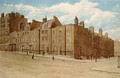 View of Old Cobham Row and part of Cold Bath Square Finsbury - John Phillipp Emslie