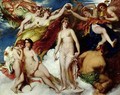 Pandora Crowned by the Seasons - William Etty