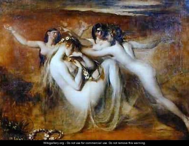 Sabrina and her Nymphs - William Etty