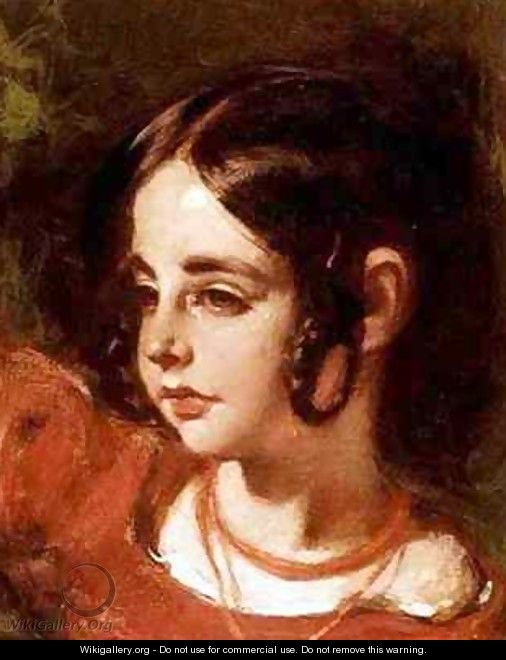 Head of a Girl - William Etty