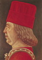 Portrait of Borso dEste Prince of Ferrara - Baldassare d