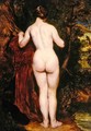 Standing Female Nude by a Stream - William Etty