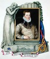Portrait of Sir Philip Sidney from Memoirs of the Court of Queen Elizabeth - Sarah Countess of Essex