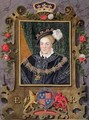 Portrait of Edward VI King of England aged about 14 from Memoirs of the Court of Queen Elizabeth - Sarah Countess of Essex
