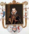 Portrait of Walter Devereux 1st Earl of Essex from Memoirs of the court of Queen Elizabeth - Sarah Countess of Essex