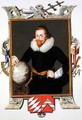 Portrait of Sir Walter Raleigh from Memoirs of the Court of Queen Elizabeth - Sarah Countess of Essex