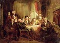 Sir Walter Scott and his Literary Friends at Abbotsford - Thomas Faed
