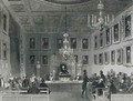 View of the Interior of Somerset House Showing a Meeting of the Royal Antiquarian Society - Frederick William Fairholt
