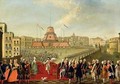Fete at Naples on the Occasion of the Marriage of King Ferdinand I 1751-1825 to the Archduchess Maria Carolina of Austria 1752-1814 - Pietro Fabris