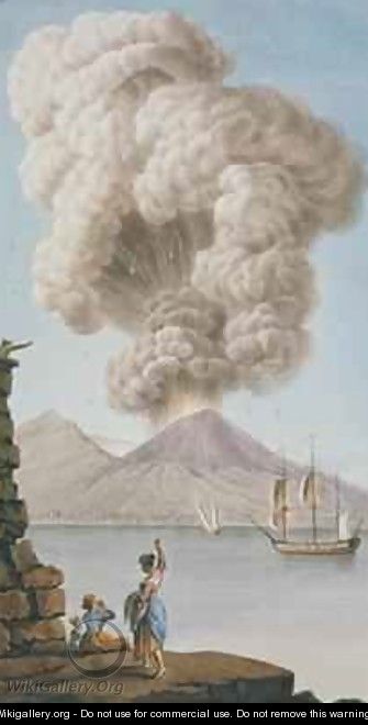 Eruption of Vesuvius - Pietro Fabris