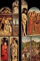 Left panel from the Ghent Altarpiece - Hubert & Jan van Eyck
