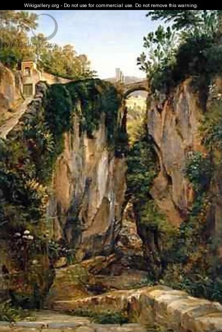 A rocky Valley in Sorrento - Joachim Faber