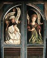 The Ghent Altarpiece The Erythrean Sibyl and the Cumaean Sibyl from the exterior of the two shutters - Hubert & Jan van Eyck