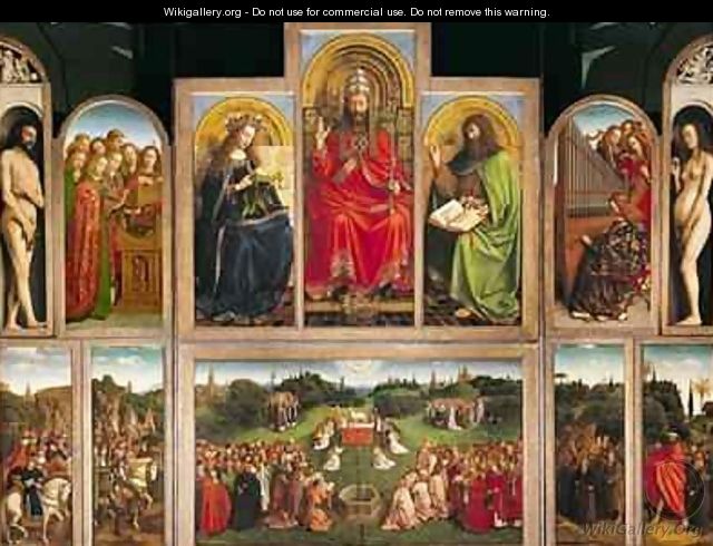 The Ghent Altarpiece 2 - Hubert & Jan van Eyck