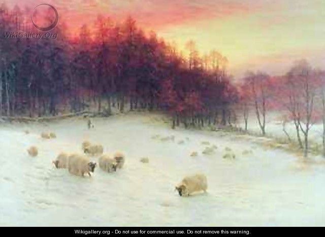 When the West with Evening Glows - Joseph Farquharson
