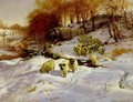 Sheep in Snow - Joseph Farquharson