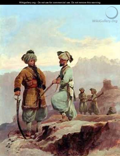 A Picket 20th Punjab Regiment of Bengal Native Infantry North West Frontier - Major General Walter Fane