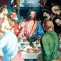The Last Supper detail of Christ - Gaudenzio Ferrari