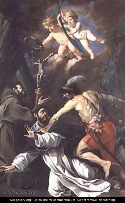 The Martyrdom of St Peter Martyr - Luca Da Reggio (Ferrari)