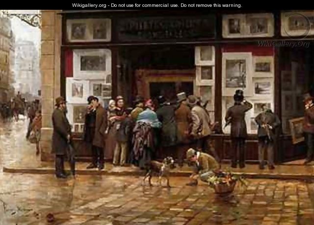The Public Exhibition of Painting - Juan Ferrer y Miro
