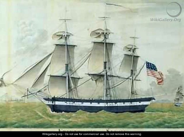 USS Friendship of Salem - (attr. to) Fedi, Giuseppe