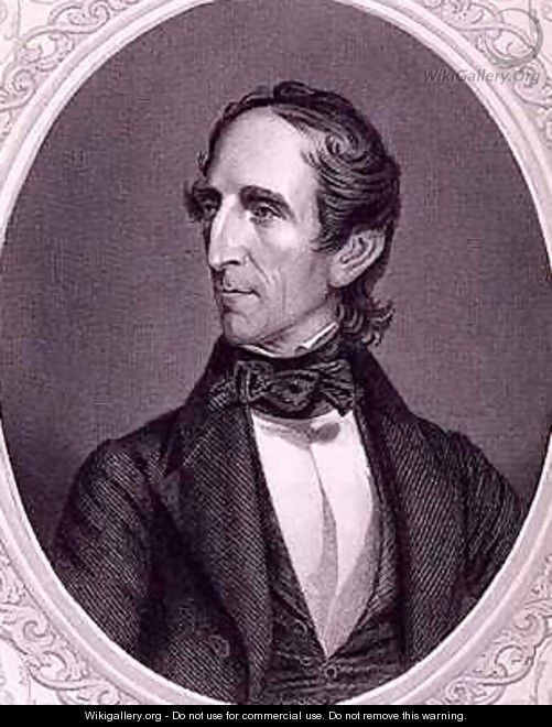 John Tyler from The History of the United States - (after) Fenderich, Charles