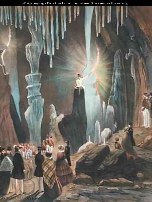 St Michaels Cave Gibraltar - Thomas Colman Dibdin