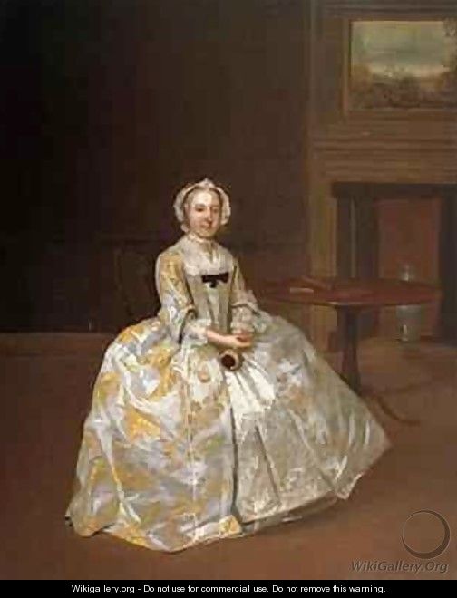 Portrait of Miss Elizabeth Hemyng - Arthur Devis