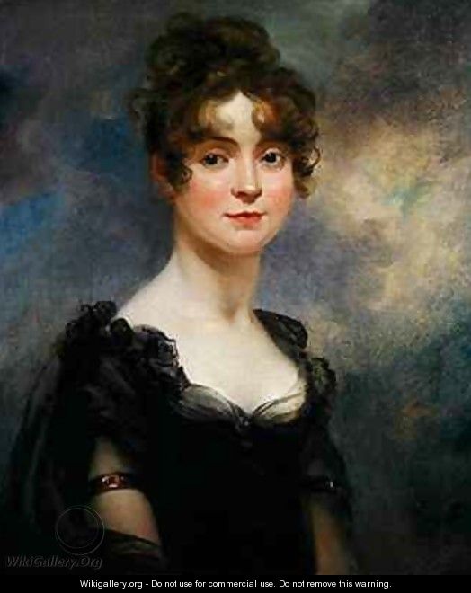 Portrait of Harriet Leonard Bull - Arthur William Devis
