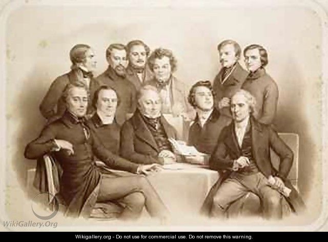 The Provisional Government of 24th February 1848 - Achille-Jacques-Jean-Marie Deveria