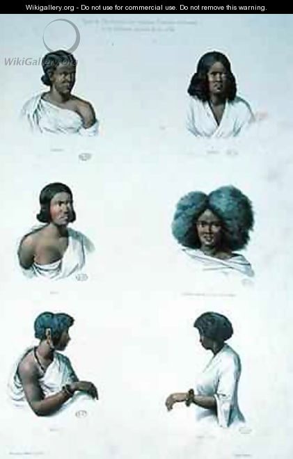 Natives of Abyssinia - (after) Dillon and Vignaud