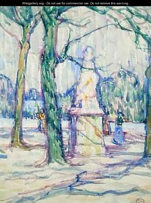 In the Luxembourg Gardens - Jessica Stewart Dismorr