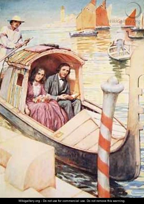 The Brownings in Venice - Arthur A. Dixon
