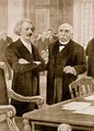 Paderewskis meeting with Clemenceau at the Paris Peace Conference in 1919 - Arthur A. Dixon