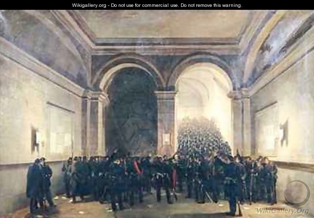 Entry of the 106th Battalion into the Paris Town Hall - Jules & Guiaud, Jacques Didier
