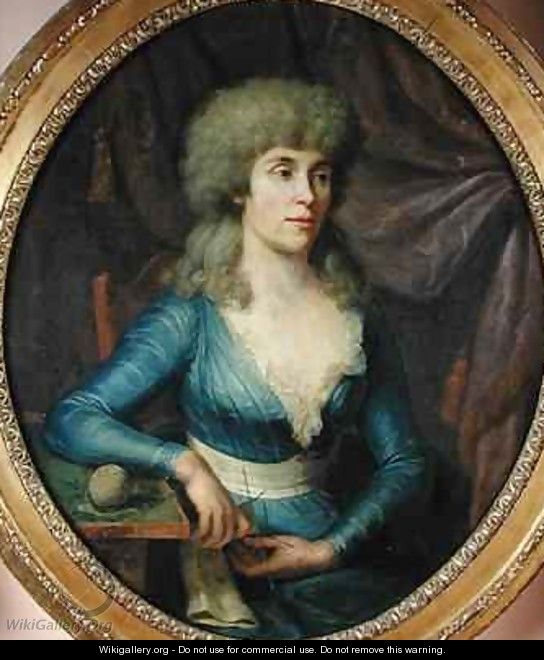 Portrait of Madame Lepage - Dominique (Guillaume Dominique Jacques) Doncre