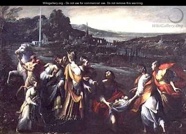 The Finding of Moses - Giovanni Andrea Donducci (see MASTELLETTA)