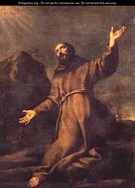 St Francis Receiving the Stigmata - Carlo Dolci