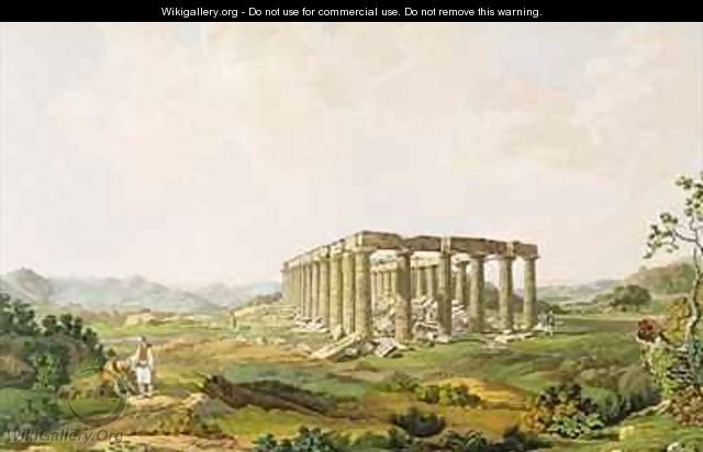The Temple of Apollo Epicurius - (after) Dodwell, Edward