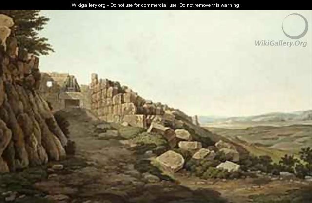 View of the Lion Gate of the Acropolis - (after) Dodwell, Edward