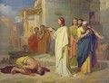 Jesus Healing the Leper - Jean-Marie Melchior Doze