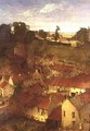 The Village of the Water of Leith from a Window in Rothesay Terrace - William Fettes Douglas