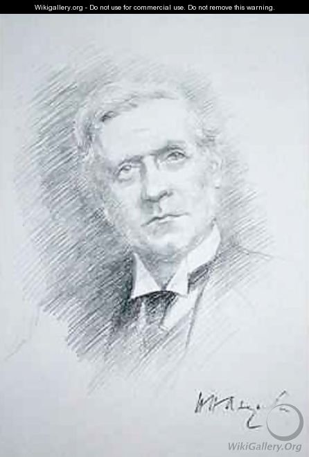 Portrait of Herbert Henry Asquith 1881-1947 - Noel Dorville