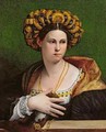 Portrait of a Roman Woman - Dosso Dossi (Giovanni di Niccolo Luteri)