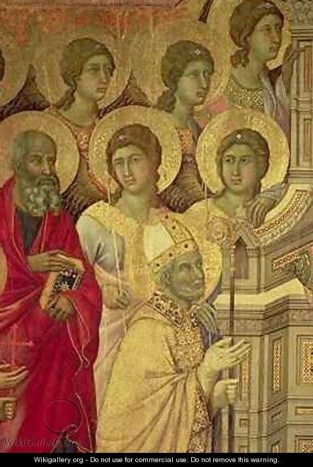 Maesta Saints - Buoninsegna Duccio di